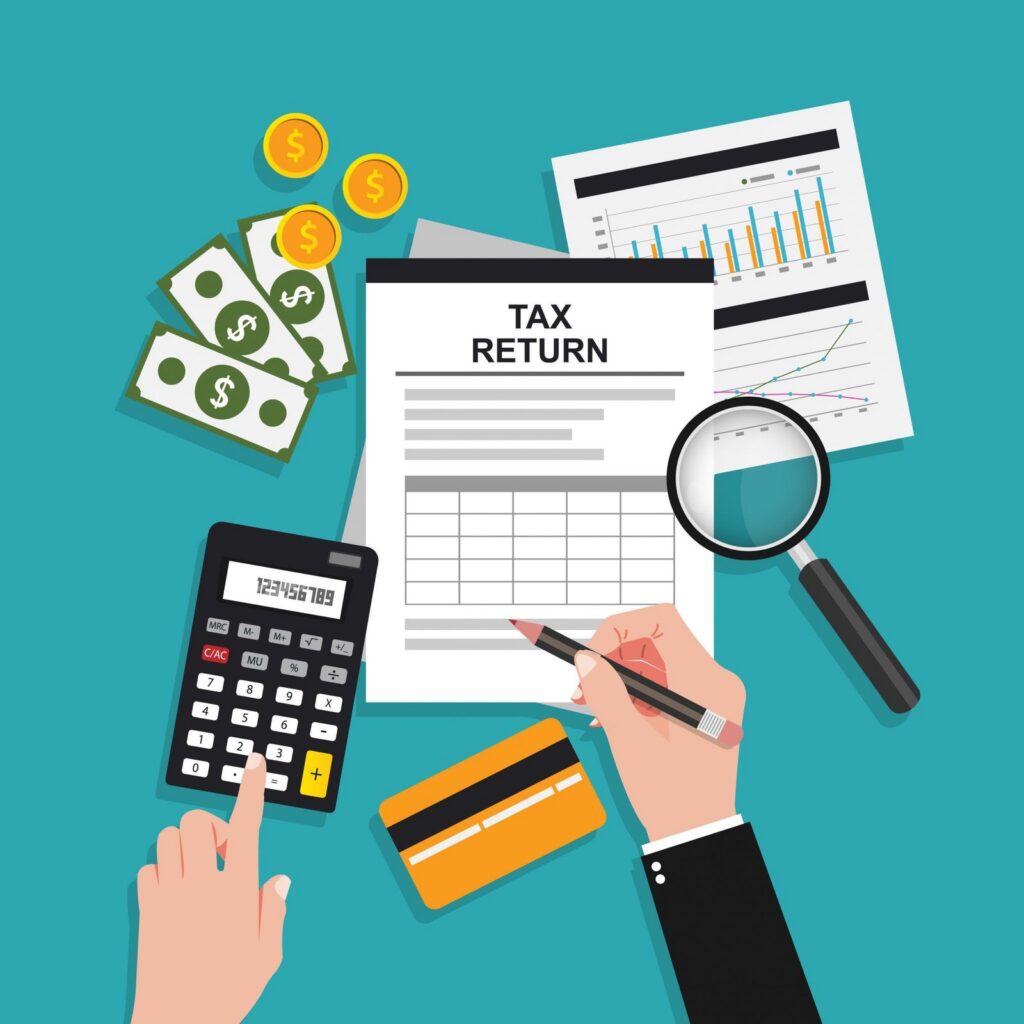 TAX REFUND FROM THE IRS